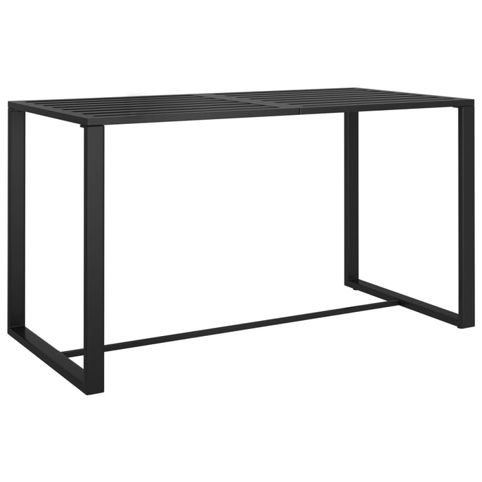 Set mobilier de grădină cu perne, 5 piese, antracit, aluminiu WALTI