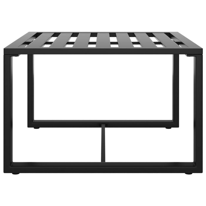 Masă de cafea, antracit, aluminiu - WALTI WALTI
