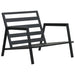 Set mobilier de grădină cu perne, 5 piese, gri închis, aluminiu - WALTI WALTI