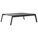 Set mobilier de grădină cu perne, 5 piese, gri închis, aluminiu - WALTI WALTI