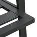 Set mobilier grădină cu perne, 4 piese, gri, închis aluminiu - WALTI WALTI