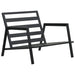Set mobilier grădină cu perne 5 piese gri închis aluminiu - WALTI WALTI