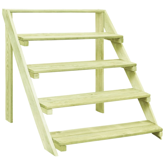Suport de plante, 80 x 80 x 80 cm, lemn de pin tratat WALTI