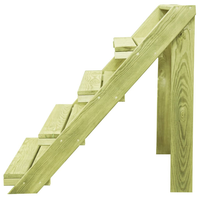 Suport de plante, 80 x 80 x 80 cm, lemn de pin tratat WALTI