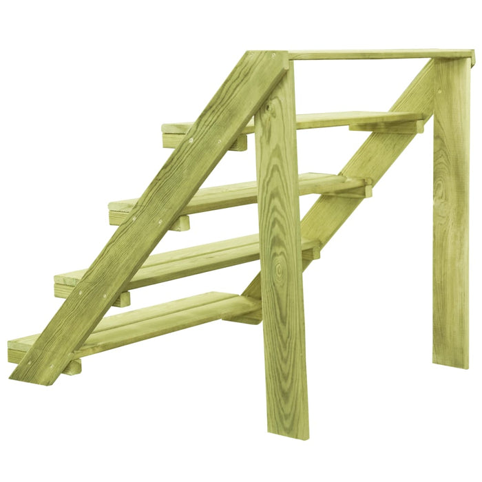 Suport de plante, 80 x 80 x 80 cm, lemn de pin tratat WALTI