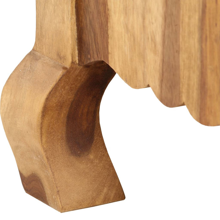 Dulap TV, 115x30x42 cm, lemn masiv WALTI