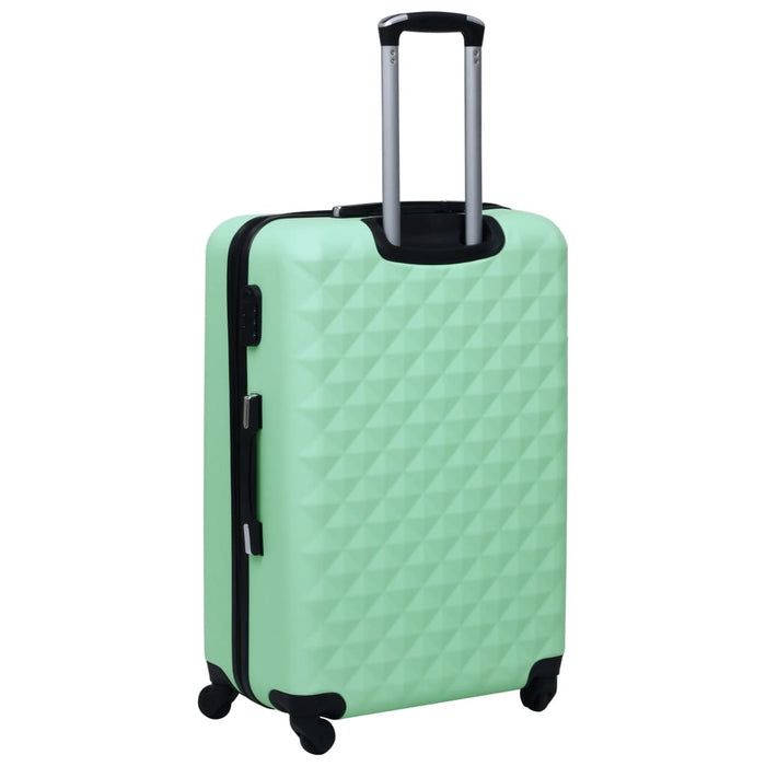 Set de valize cu carcasă rigidă, 3 piese, verde mentă, ABS - WALTI WALTI
