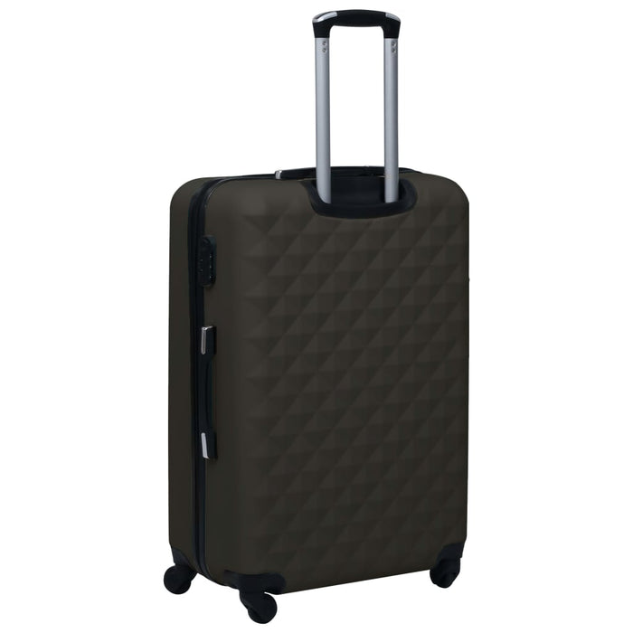 Set de valize cu carcasă rigidă, 3 piese, antracit, ABS - WALTI WALTI