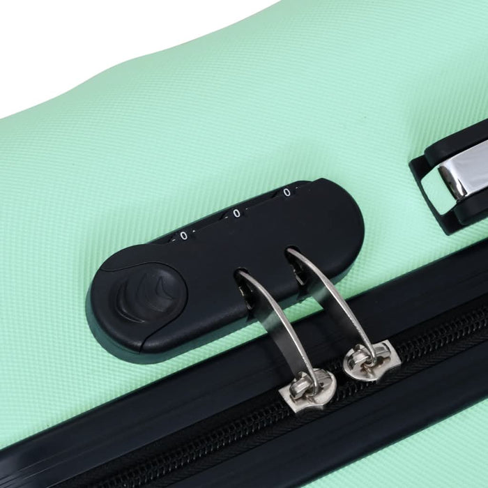 Set de valize cu carcasă rigidă, 2 piese, verde mentă, ABS - WALTI WALTI