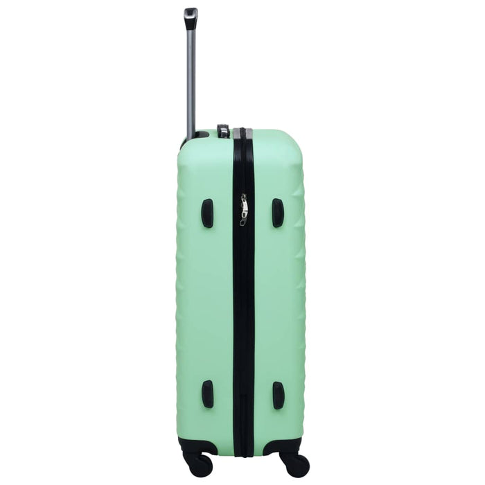 Set de valize cu carcasă rigidă, 2 piese, verde mentă, ABS - WALTI WALTI