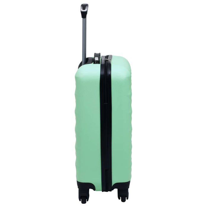 Set de valize cu carcasă rigidă, 2 piese, verde mentă, ABS - WALTI WALTI