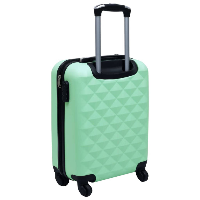 Set de valize cu carcasă rigidă, 2 piese, verde mentă, ABS - WALTI WALTI