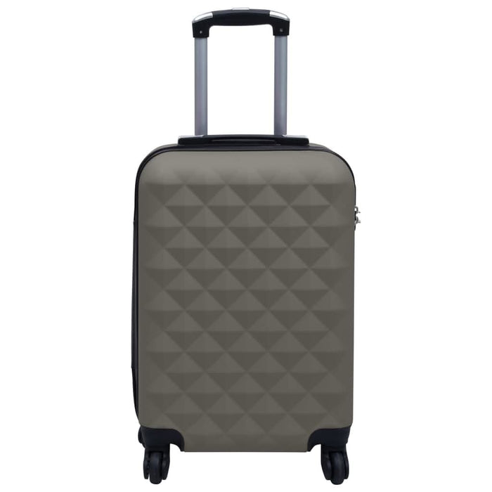 Set de valize cu carcasă rigidă, 2 piese, antracit, ABS - WALTI WALTI