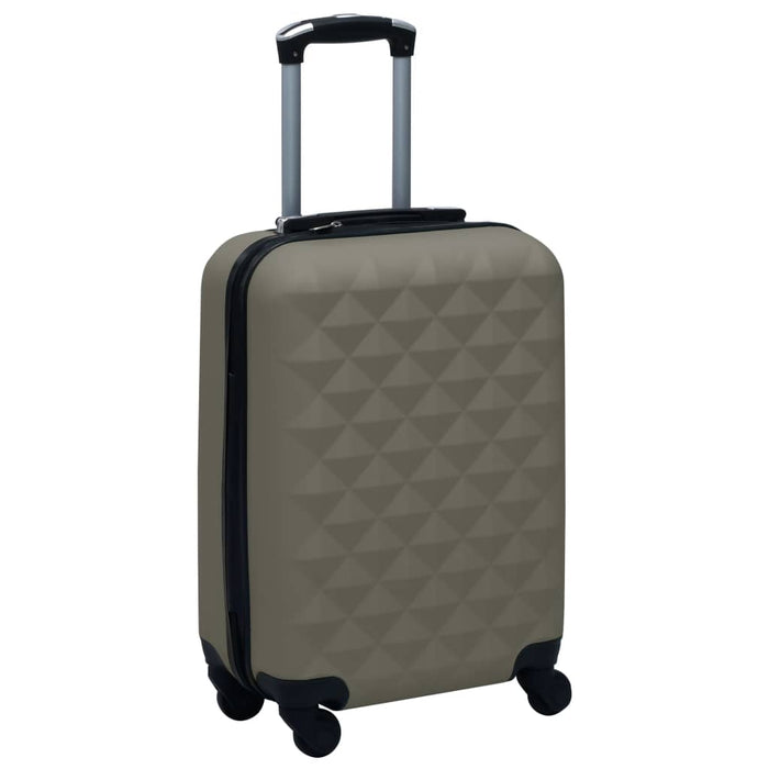 Set de valize cu carcasă rigidă, 2 piese, antracit, ABS - WALTI WALTI