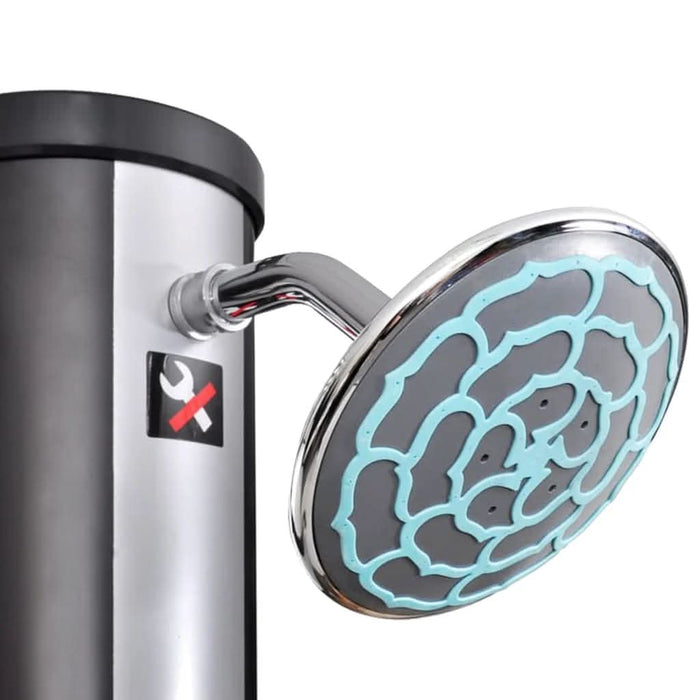 Duș solar de exterior cu cap de duș și robinet, 40 L - WALTI WALTI