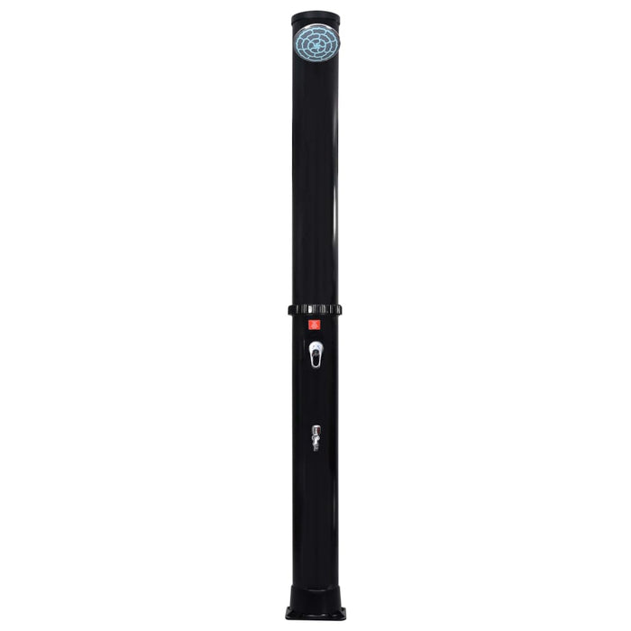 Duș solar de exterior cu cap de duș și robinet, 40 L - WALTI WALTI