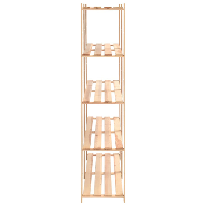 Etajere cu 5 niveluri, 10 buc, 170x38x170 cm, pin masiv, 500 kg - WALTI WALTI