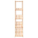 Etajere cu 5 niveluri, 10 buc, 170x38x170 cm, pin masiv, 500 kg - WALTI WALTI