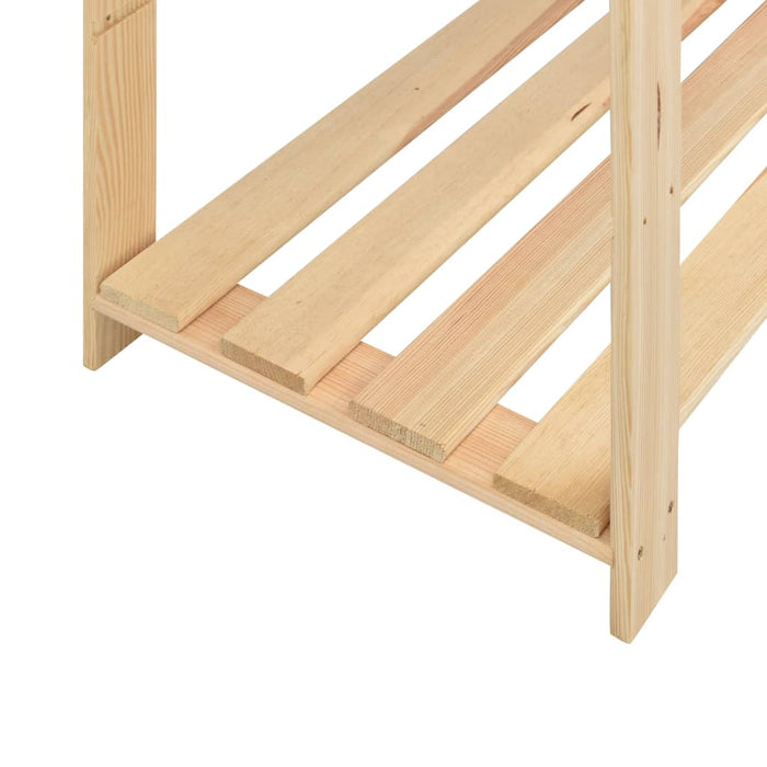 Etajere cu 5 niveluri, 10 buc, 170x38x170 cm, pin masiv, 500 kg - WALTI WALTI