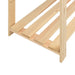 Etajere cu 5 niveluri, 10 buc, 170x38x170 cm, pin masiv, 500 kg - WALTI WALTI