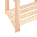 Etajeră cu 5 niveluri, 10 buc., 80x38x170 cm, pin masiv, 250 kg - WALTI WALTI