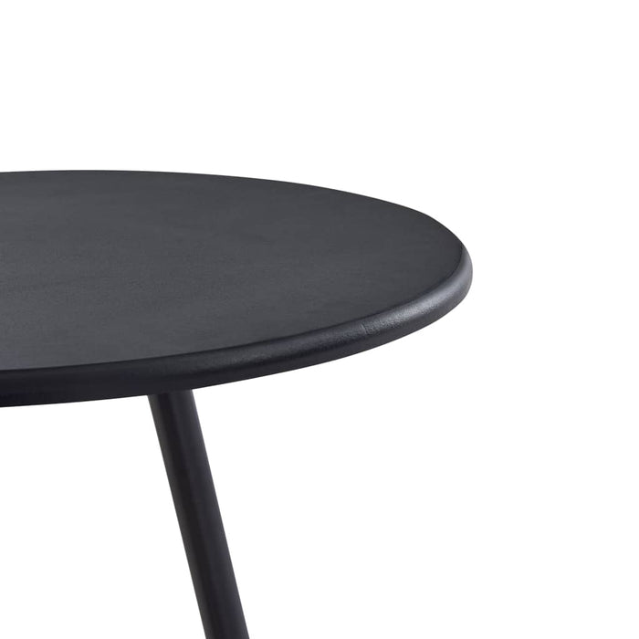 Set mobilier de bar, 5 piese, gri închis, material textil WALTI