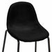 Set mobilier de bar, 3 piese, negru, material textil - WALTI WALTI