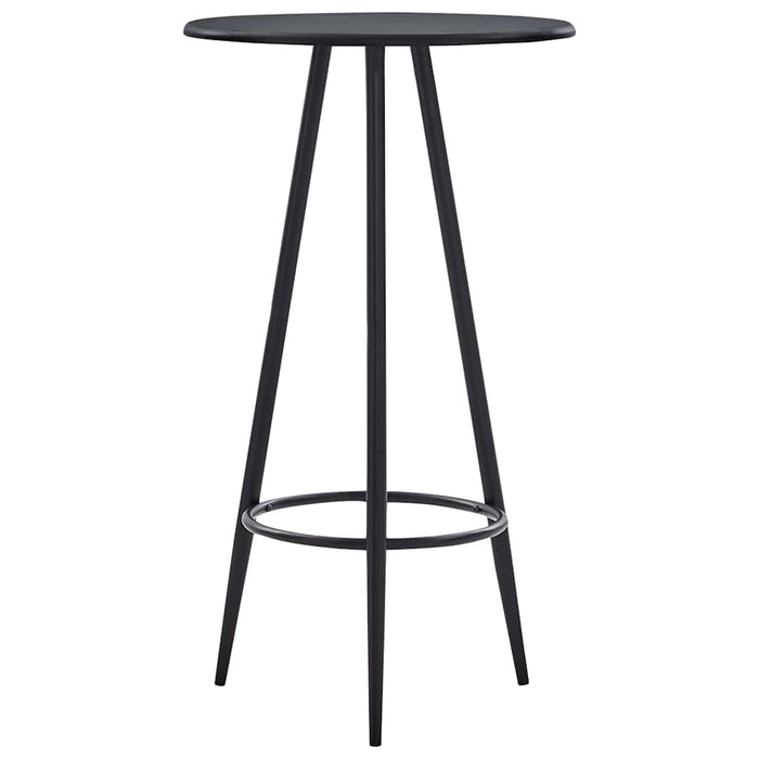 Set mobilier de bar, 5 piese, negru, material textil - WALTI WALTI