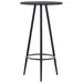 Set mobilier de bar, 5 piese, negru, material textil - WALTI WALTI