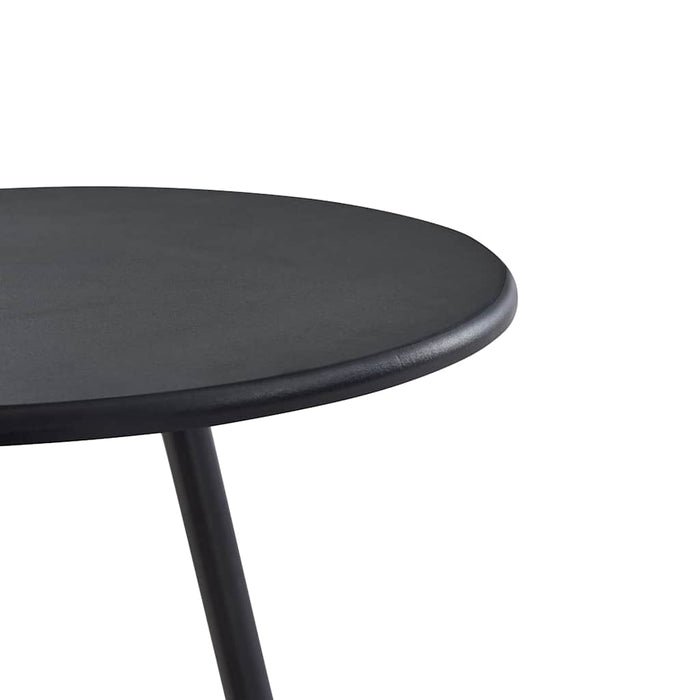 Set mobilier de bar, 5 piese, negru, material textil - WALTI WALTI