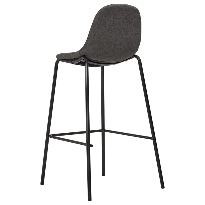 Set de bar, 3 piese, gri închis, material textil - WALTI WALTI