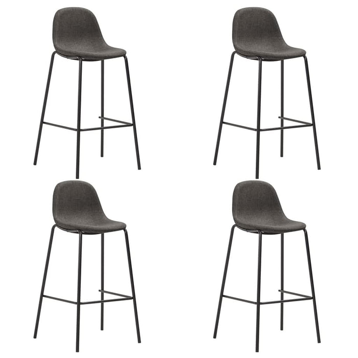 Set de bar, 5 piese, gri închis, material textil - WALTI WALTI