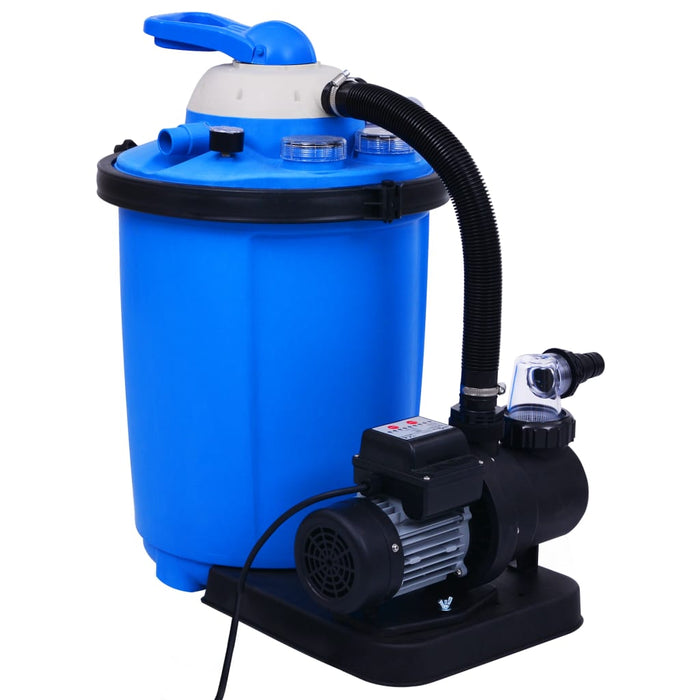 Pompă filtru cu nisip, cu temporizator, 550 W 50 L - WALTI WALTI