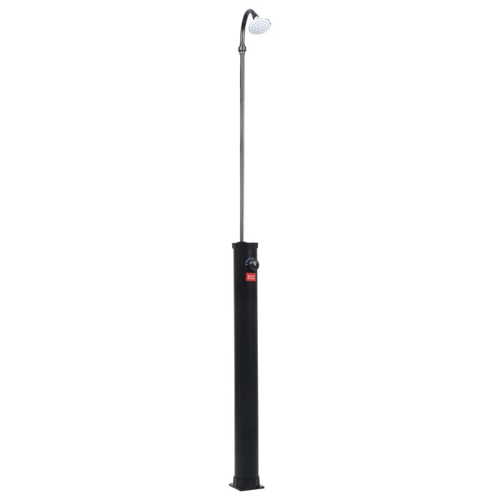 Duș solar de grădină, negru, 215 cm, 8 L - WALTI WALTI