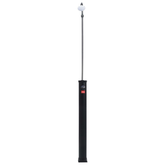 Duș solar de grădină, negru, 215 cm, 8 L - WALTI WALTI