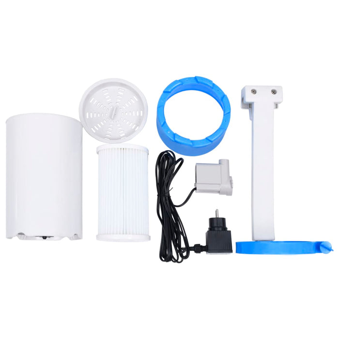 Skimmer de piscină suspendat și pompă cu adaptor 16 cm plastic - WALTI WALTI
