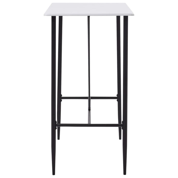 Set mobilier de bar, 5 piese, gri închis, material textil - WALTI WALTI