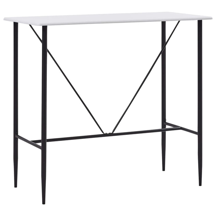 Set mobilier de bar, 5 piese, negru, material textil - WALTI WALTI