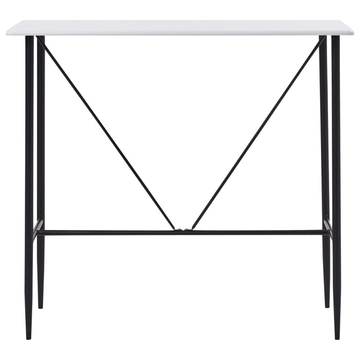 Set mobilier de bar, 5 piese, negru, material textil - WALTI WALTI