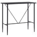 Set mobilier de bar, 5 piese, gri închis, material textil - WALTI WALTI