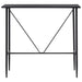 Set mobilier de bar, 5 piese, gri închis, material textil - WALTI WALTI