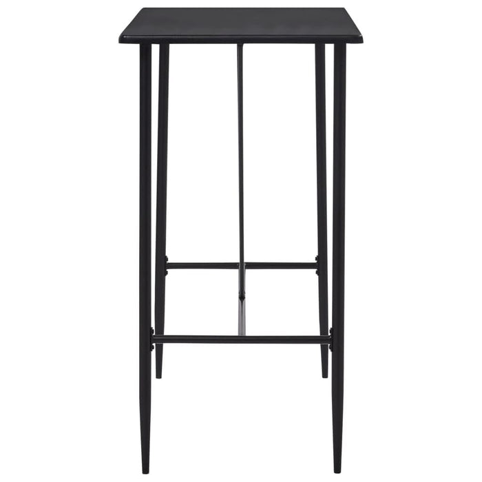 Set mobilier de bar, 5 piese, gri închis, material textil - WALTI WALTI