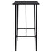 Set mobilier de bar, 5 piese, gri închis, material textil - WALTI WALTI