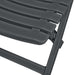 Set mobilier de bistro pliabil, 3 piese, antracit, plastic - WALTI WALTI