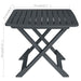 Set mobilier de bistro pliabil, 3 piese, antracit, plastic - WALTI WALTI