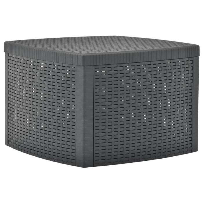 Măsuță laterală, antracit, 54 x 54 x 36,5 cm, plastic - WALTI WALTI