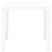 Masă de grădină, alb, 78 x 78 x 72 cm, plastic - WALTI WALTI