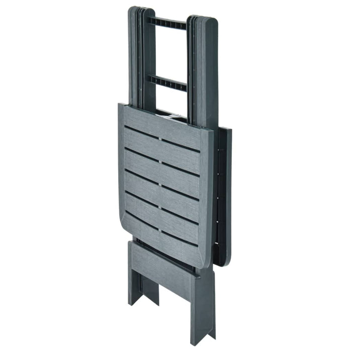 Masă de grădină pliabilă, verde, 79 x 72 x 70 cm, plastic - WALTI WALTI