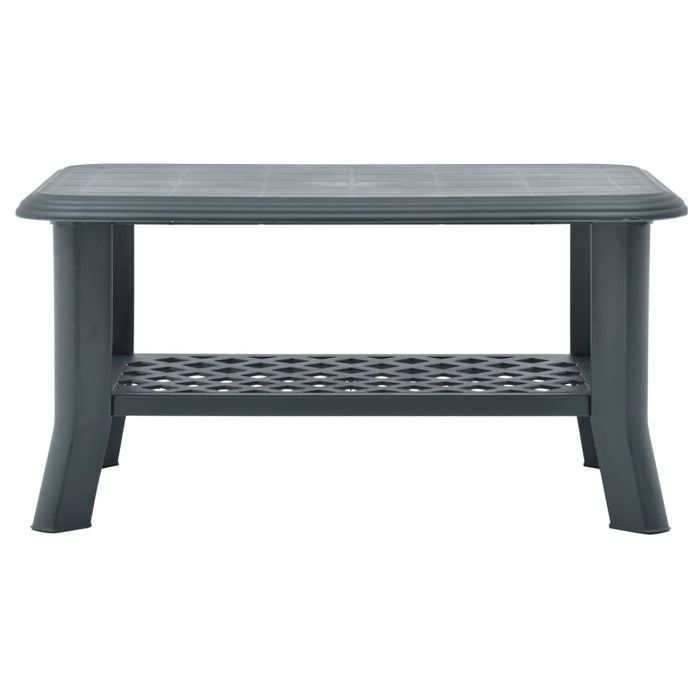 Măsuță de cafea, verde, 90 x 60 x 46 cm, plastic - WALTI WALTI