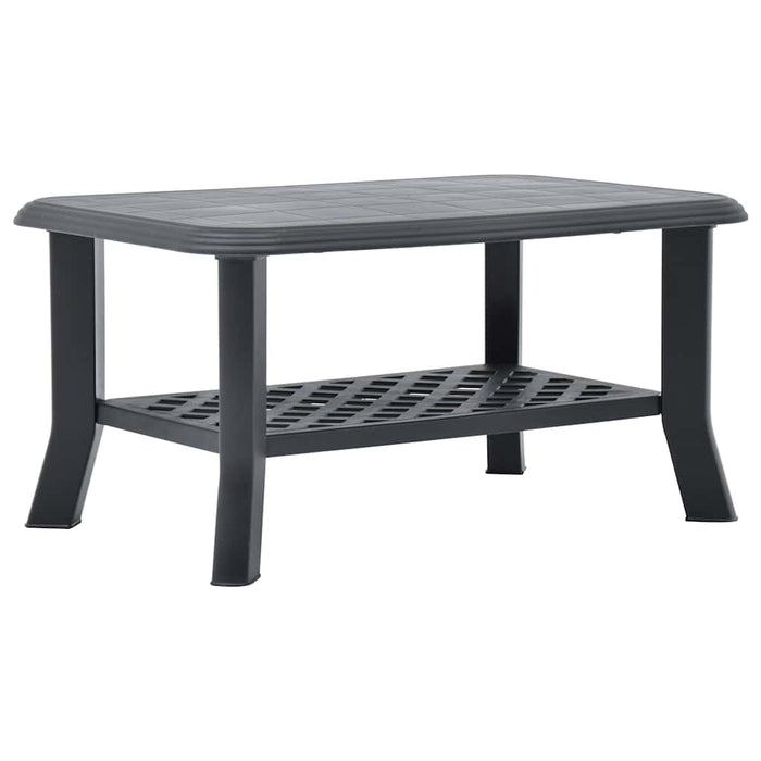 Măsuță de cafea, antracit, 90 x 60 x 46 cm, plastic - WALTI WALTI
